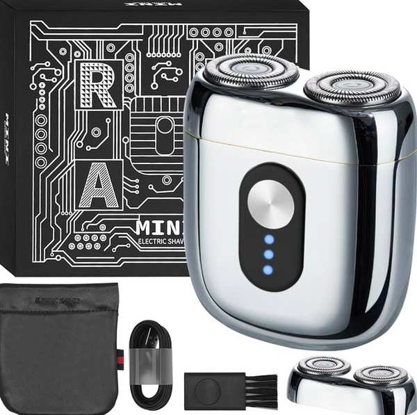 Mini Magnetic Electric Double-head Shaver