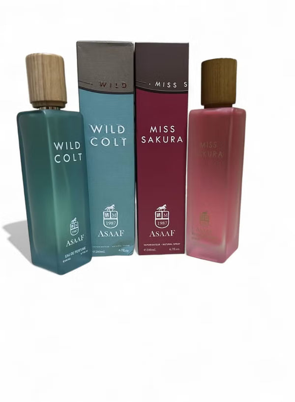 Wild Colt & Miss Sakura Assaf Perfume Combo
